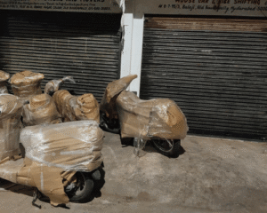 vehicle packing for transportion  