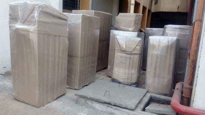 Heavy Appliance & Refrigerator Protective Wrapping